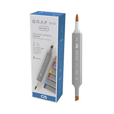 Imagem de Marcador Graf Duo Brush, CIS, Rose Beige, Caixa com 6 unidades