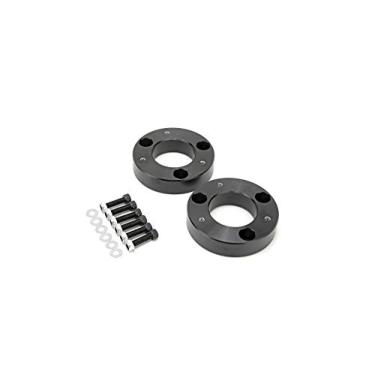 Imagem de Kit de nivelamento frontal de ignição AA de 5 cm - Compatível com caminhão de captação 2004-2018 F-150 2WD, 4 rodas 4WD, 4x4 - Espaçadores dianteiros de impacto elevação de 5 cm - Construção de tarugo de alumínio de aeronave forjada