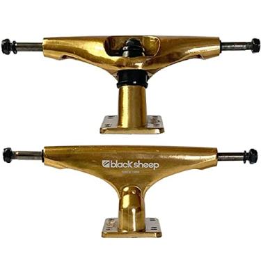 Imagem de Truck Simulador de Surf Black Sheep Amortecedor Bucha Gold