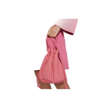 Imagem de Bolsa Tiracolo Feminina Em Nylon Rosa UNI
