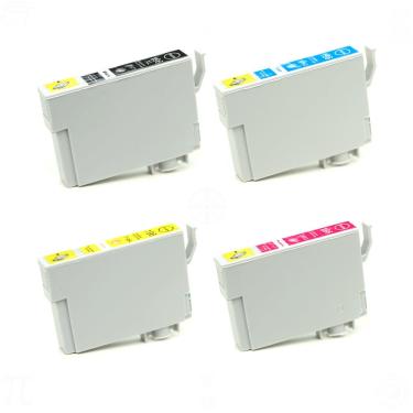 Imagem de Kit 4 Cartuchos De Tinta Para Epson 196 Cmyk Compativel