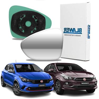 Imagem de LENTE RETROVISOR COM BASE FIAT ARGO CRONOS 17/ LD ESQUERDO