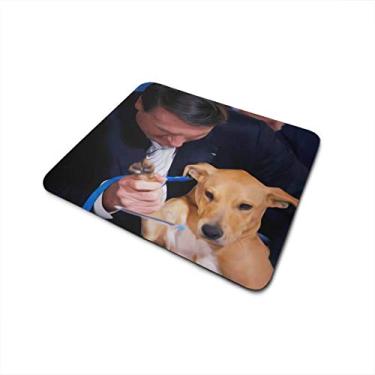 Imagem de Mouse Pad Lei a favor dos Animais Bolsonaro