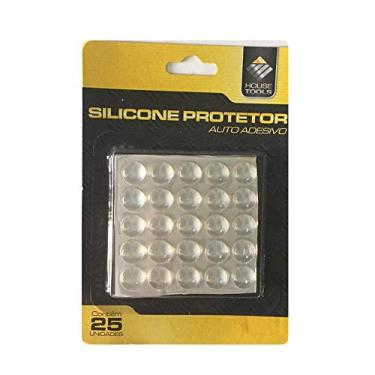 Imagem de Protetor Auto Adesivo Silicone Anti Impacto Transp Redondo