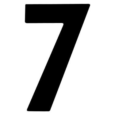 Imagem de Número de placa de casa flutuante 3D, letra 0-9, alfabeto A-Z, 12,7 cm, números modernos de endereço para porta para placa digital ao ar livre, preto, aço inoxidável, parafuso montado, antiferrugem