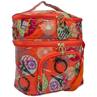 Imagem de Bolsa Feminina Necessaire Térmica Paris Laranja CBRN16785