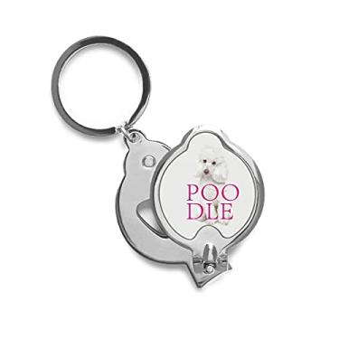 Imagem de Cortador de unhas Poodle Animal Pet valioso Tesoura de aço inoxidável