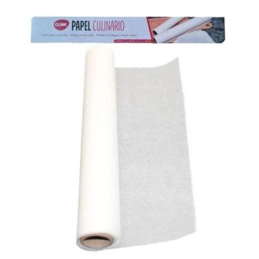 Imagem de Papel manteiga culinário antiaderente forno airfryer 3m 30cm - CLINK