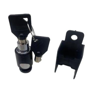 Imagem de Cadeado Trava Disco Moto Freio Antifurto Universal ( Preto ) - Generic