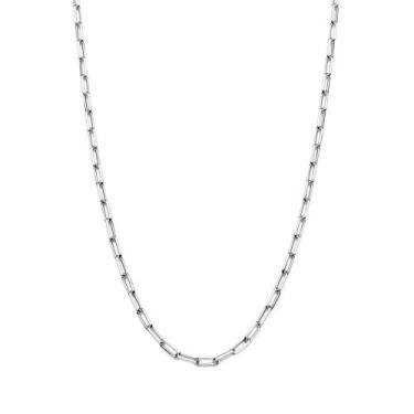 Imagem de Corrente Veneziana 50cm Prata 925 Rommanel 830063, 50cm, Prata