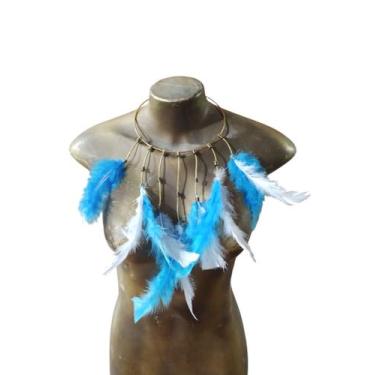 Imagem de Kit Gargantilha C/ Bracelete P/ Braço Ou Perna Carnaval - USINA DE ART