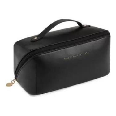 Imagem de Necessaire Multiuso Para Maquiagem e Cosméticos - World Onboard, Preto