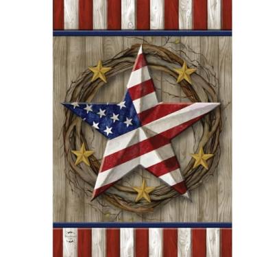 Imagem de Briarwood Lane Bandeira American Barn Star House