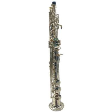 Imagem de Saxofone Soprano Reto Sebastian Prata Profissional Novo - Tokai