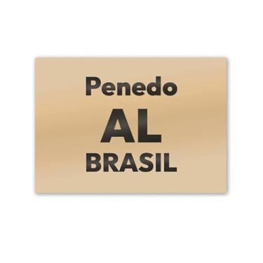 Imagem de Imã de Geladeira Penedo Alagoas MDF 8cmx5cm Enfeite