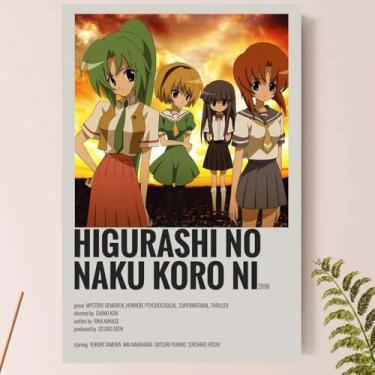 Imagem de Placa Quadro Decorativo - Higura.shi no N.aku Koro ni (Higurashi_01)