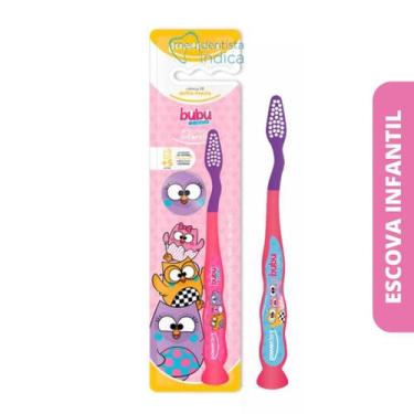 Imagem de Escova Dental Infantil Bubu 5+  1 unidade  Powerdent, Lilás
