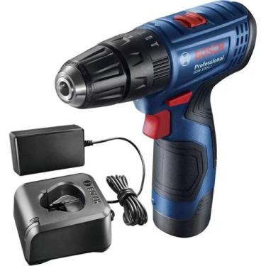Imagem de Furadeira Parafusadeira Industrial Bosch GSB 120 LI, 12V, Bivolt