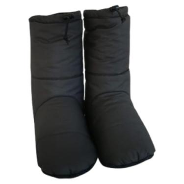 Imagem de Aymzbd Botas de Inverno, Meias para Dormir, Meias Térmicas, Meias Quentes E Aconchegantes para Sacos de Dormir E Mochilão, para Homens E Mulheres, Dark Gray L