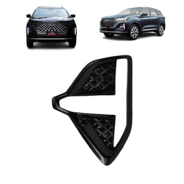 Imagem de MOLDURA FAROL DE MILHA TIGGO 7 PRO 2021 A 2025 TIGGO 7 SPORT 2024 2025 LADO ESQUERDO (BLACK PIANO) - 602002188AAACE