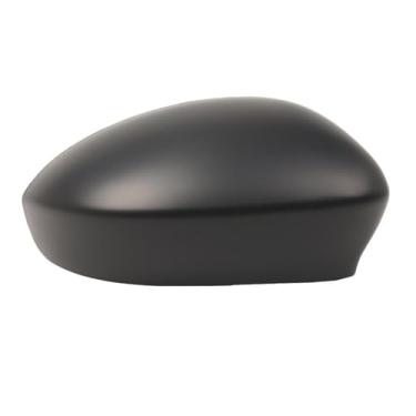 Imagem de Preto fosco asa lateral do carro espelho retrovisor habitação escudo capa reversa Compatível com fiat 500 500c 2007-2023 e grande punto 2005-2018(Right)