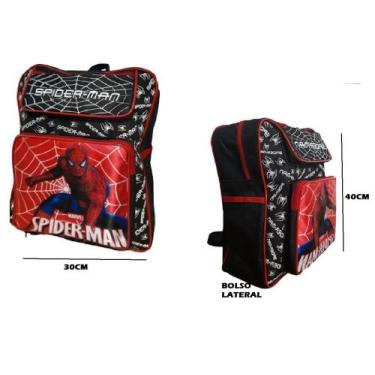 Imagem de Mochila Para Costas Meninos Personagens Infantis Bolsos Para Lápis e G