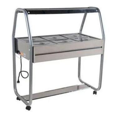Imagem de Self Service Quente 112Cm 6 Cubas Ibet / 220 volts