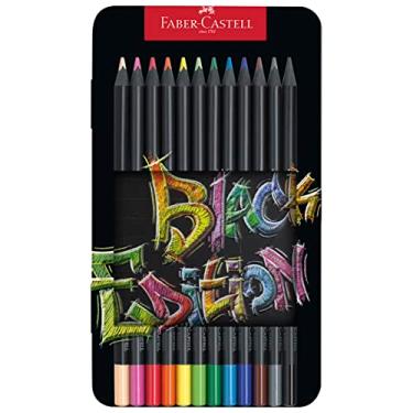Imagem de Faber-Castell Lápis de cor Black Edition lata 12x