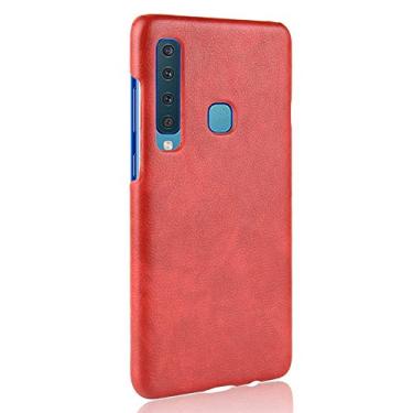 Imagem de GOGODOG Capa para Samsung Galaxy A9, capa completa, ultrafina, fosca, antiderrapante, resistente a arranhões, capa traseira (vermelha)