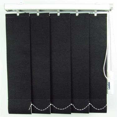 Imagem de Persiana Vertical Em Tecido Crisdan Largura 1,80 X 1,30 Altura Preto