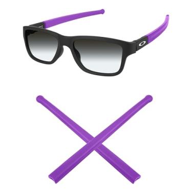 Imagem de Mryok Meias de substituição para óculos Oakley Marshal MNP Glass – Opções, Roxa, One Size
