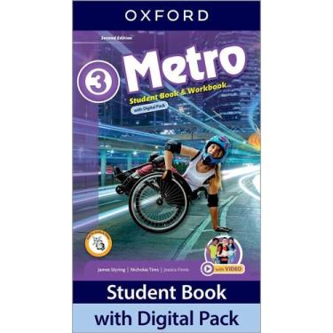 Imagem de Metro 3 - Student's Book With Workbook Pack - Second Edition