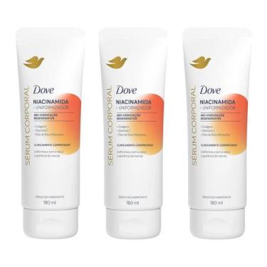 Imagem de Kit 3 Serum Corporal Clareador Dove Niacinamida 180ml - NIVEA