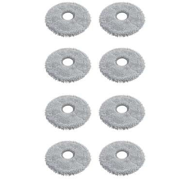 Imagem de NUHFUFA 8 peças de toalhetes de limpeza, peças de substituição, acessórios para aspirador de pó para Xiao-mi Mijia X20/X20 Plus Sweeper