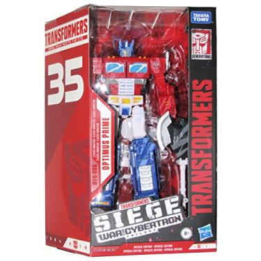 Imagem de Transformers Generations 35th Anniversary WFC-S65 Classic Animation Optimus Prime