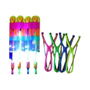 Imagem de Conjunto De Brinquedos De Helicóptero Foguete Com Seta Iluminada Por L