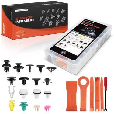 Imagem de A-Premium Kit de clipes de retenção de carro de 170 peças compatível com Honda Insight 2019 2020 2021 2022 - Rebite de pino de acabamento específico do veículo - serve para porta, painel e mais, com