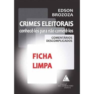 Imagem de Crimes Eleitorais - (Livraria Do Advogado)