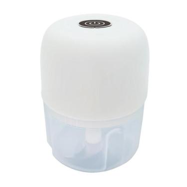 Imagem de Mini cortador de alho elétrico espremedor de alho, espremedor de alho 