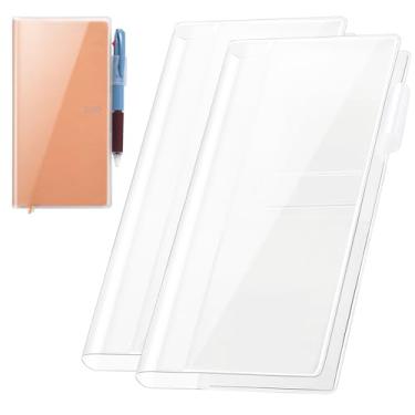 Imagem de Capa transparente para semanas e semanas mega - 20 x 19 cm, material de PVC, à prova d'água e resistente a arranhões, protetor de notebook (notebook e caneta não estão incluídos) (2)