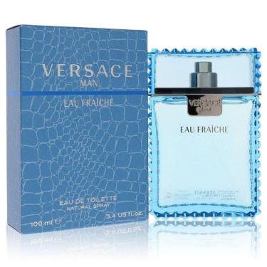 Imagem de Perfume Masculino Man (Blue) Versace 100 Ml Fraiche Eau De Toilette