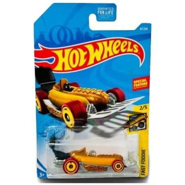Imagem de Carrinho Hot Wheels Street Wiener Fast Foodie Treasure Hunt DieCast, 25