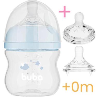 Imagem de Kit Mamadeira Easy Flow c/ 2 Bicos Extras - Buba