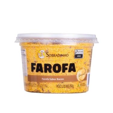 Imagem de Farofa Sobradinho Sabor Bacon - 250 gramas