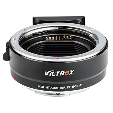 Imagem de Adaptador de lente para montagem de foco automático EF-EOS R da VILTROX para câmera Canon EF/EF-S série EOS R