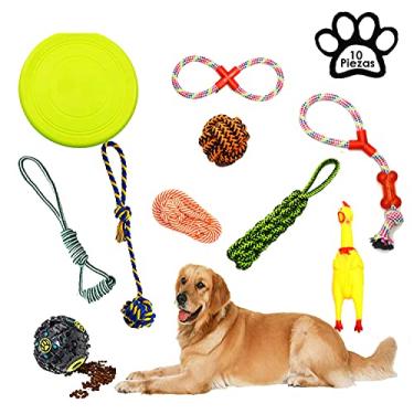 Imagem de Rope Dog Toys Mastigar 10 peças Puppy