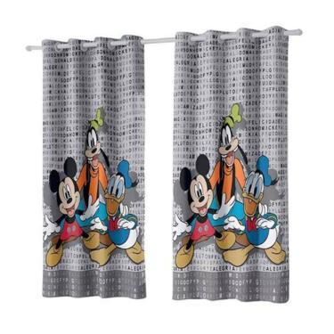 Imagem de Cortina Quarto Bella Janela Corta Luz 260X170 Mickey Amigos
