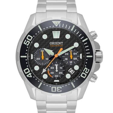 Imagem de Relógio Orient SolarTerch Prata MBSSC260 P1SX 45mm