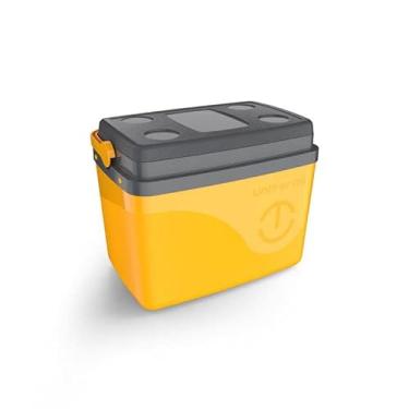 Imagem de Caixa térmica Floripa 7,5 L Unitermi Amarelo