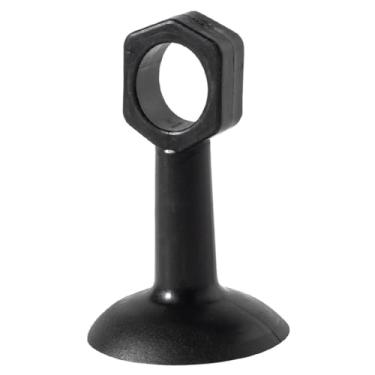 Imagem de Maçaneta de porta de plástico leve com ventosa - Protetor de parede pequeno para quarto